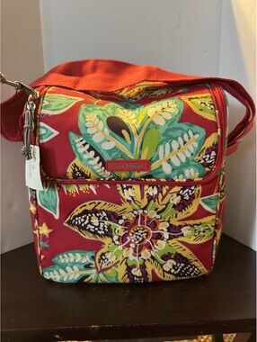 Vera Bradley Stay Cooler Insulated Lunch Bag-Rumba Pattern New with Tags
